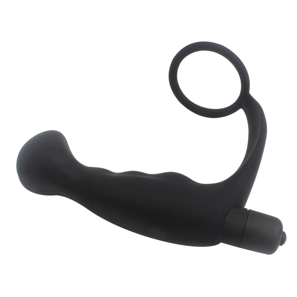 Prostata vibrator med penisring